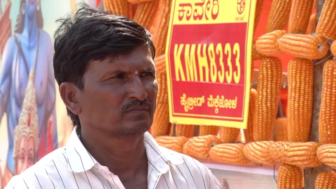 Koppal Farmer built Ram Mandir in maize