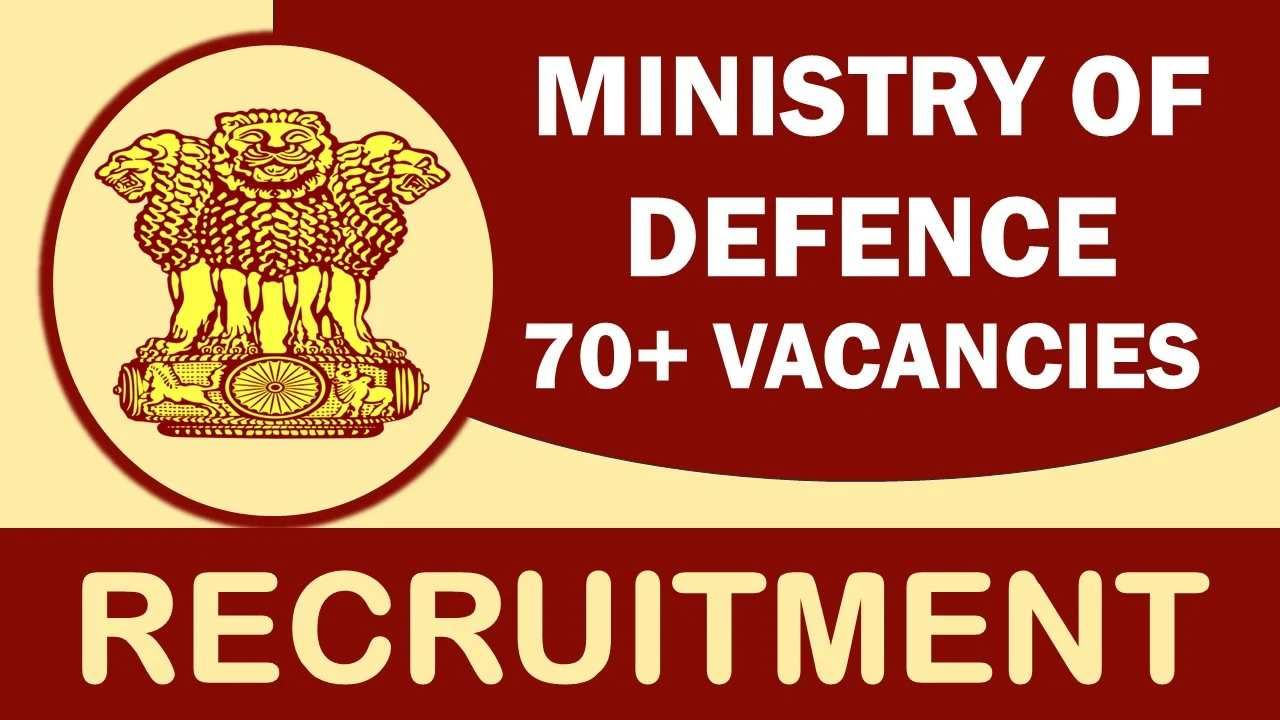 Ministry Of Defence Recruitment 2024 71   Ministry Of Defence Recruitment 2024 