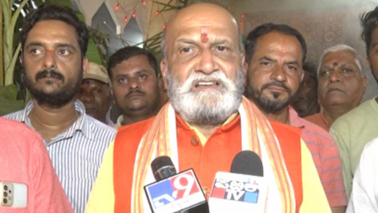 ಕಾಂಗ್ರೆಸ್​ನವರಿಗೆ ಶ್ರೀರಾಮನ ಶಾಪ ತಟ್ಟುತ್ತೆ: ಪ್ರಮೋದ್ ಮುತಾಲಿಕ್ ವಾಗ್ದಾಳಿ