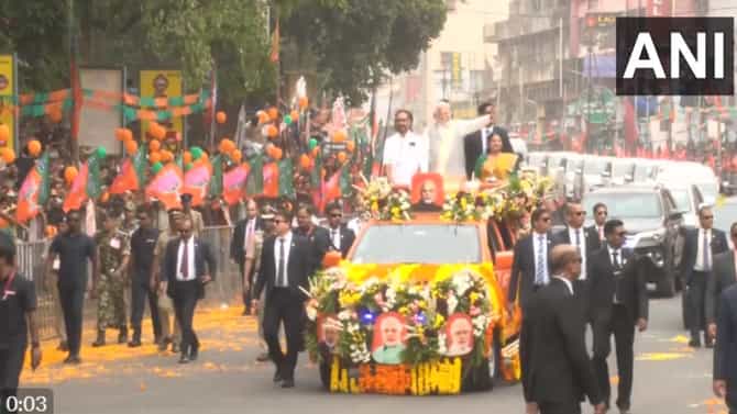 ಕೇರಳ: ಸ್ತ್ರೀ ಶಕ್ತಿ ಮೋದಿಕ್ಕೊಪ್ಪಂ ಕಾರ್ಯಕ್ರಮದಲ್ಲಿ ಪಿಎಂ ನರೇಂದ್ರ ಮೋದಿ