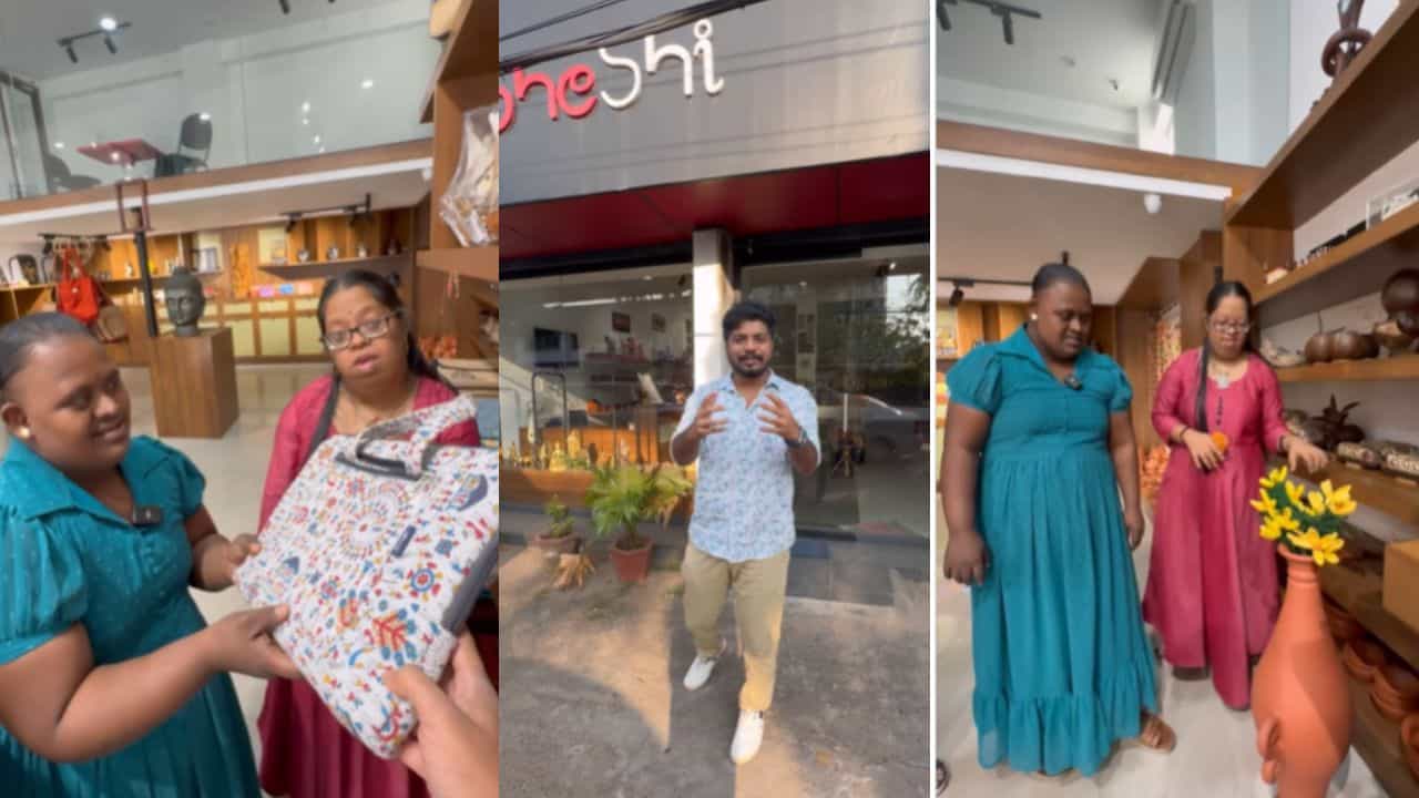 Viral Video: ವಿಶೇಷಚೇತನರೇ ನಡೆಸುತ್ತಿರುವ ಈ ಕರಕುಶಲ ಮಳಿಗೆ Viral Video: ವಿಶೇಷಚೇತನರೇ ನಡೆಸುತ್ತಿರುವ ಈ ಕರಕುಶಲ ಮಳಿಗೆ