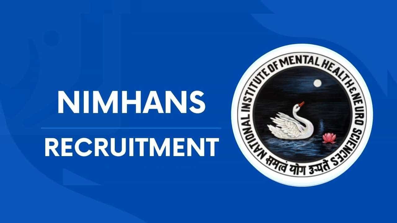 NIMHANS Recruitment 2024: 01 ಜೂನಿಯರ್ ರಿಸರ್ಚ್ ಫೆಲೋ ಹುದ್ದೆಗಾಗಿ ವಾಕ್-ಇನ್ ಸಂದರ್ಶನ NIMHANS Recruitment 2024: 01 ಜೂನಿಯರ್ ರಿಸರ್ಚ್ ಫೆಲೋ ಹುದ್ದೆಗಾಗಿ ವಾಕ್-ಇನ್ ಸಂದರ್ಶನ