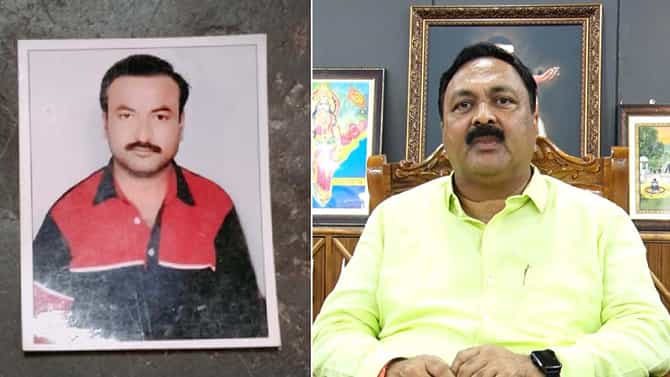 ಶ್ರೀಕಾಂತ್ ಪೂಜಾರಿ ಬಂಧನ ಖಂಡಿಸಿ ಶಹರ ಠಾಣೆ ಎದುರು ಪ್ರತಿಭಟನೆ