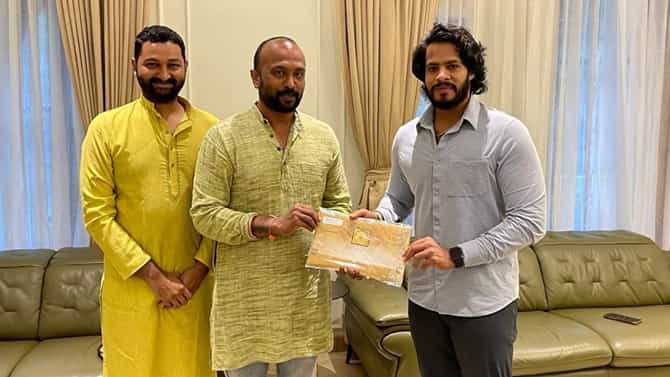 ರಾಮ ಮಂದಿರ ಪ್ರಾಣ ಪ್ರತಿಷ್ಠಾಪನೆ: ನಿಖಿಲ್ ಕುಮಾರ್​ಗೆ ಆಹ್ವಾನ