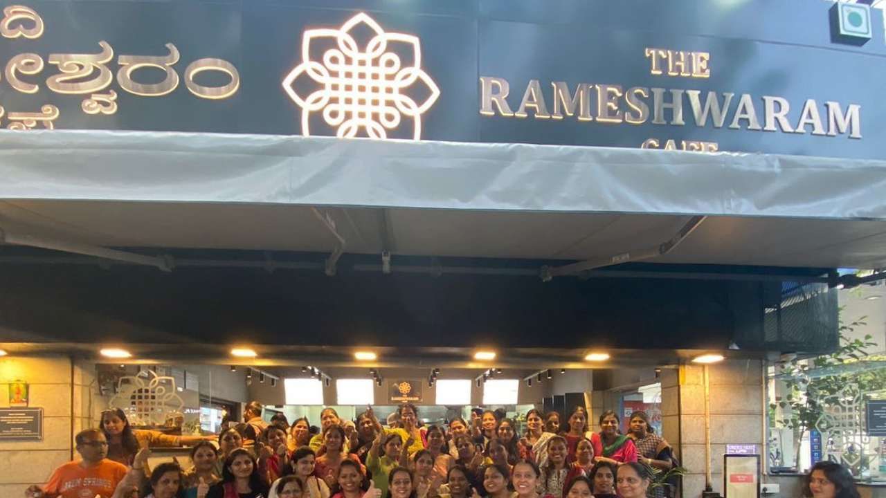 Rameshwaram Cafe: ಹೈದರಾಬಾದ್​ನಲ್ಲಿ ಬೆಂಗಳೂರಿನ ರಾಮೇಶ್ವರಂ ಕೆಫೆ ಹವಾ; ಸ್ಯಾಂಪಲ್ ತಿನಿಸಿಗೆ ಉಘೇ ಎಂದ ಜನರು; ಇಂದು ಅಧಿಕೃತ ಆರಂಭ