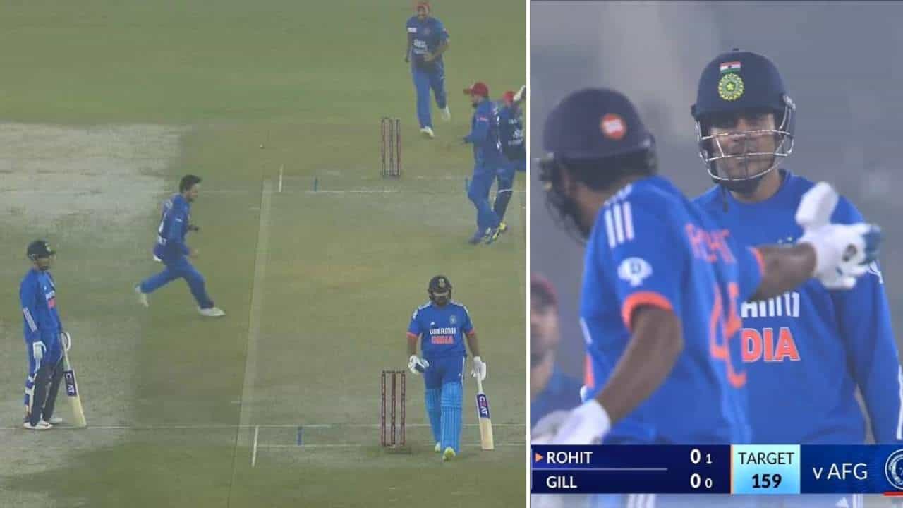 IND vs AFG: ಮೈದಾನದಲ್ಲೇ ಗಿಲ್ ಮೇಲೆ ರೋಹಿತ್ ಶರ್ಮಾ ವಾಗ್ದಾಳಿ: ಕಮ್ಬ್ಯಾಕ್ ಪಂದ್ಯದಲ್ಲಿ ಕೋಪಗೊಂಡ ಹಿಟ್ಮ್ಯಾನ್ IND vs AFG: ಮೈದಾನದಲ್ಲೇ ಗಿಲ್ ಮೇಲೆ ರೋಹಿತ್ ಶರ್ಮಾ ವಾಗ್ದಾಳಿ: ಕಮ್ಬ್ಯಾಕ್ ಪಂದ್ಯದಲ್ಲಿ ಕೋಪಗೊಂಡ ಹಿಟ್ಮ್ಯಾನ್