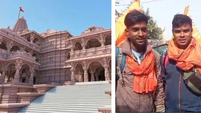 ಸೈಕಲ್ ಏರಿ ರಾಮನ ದರ್ಶನಕ್ಕೆ  ಅಯೋಧ್ಯೆಗೆ ಹೊರಟ ಯುವಕರು