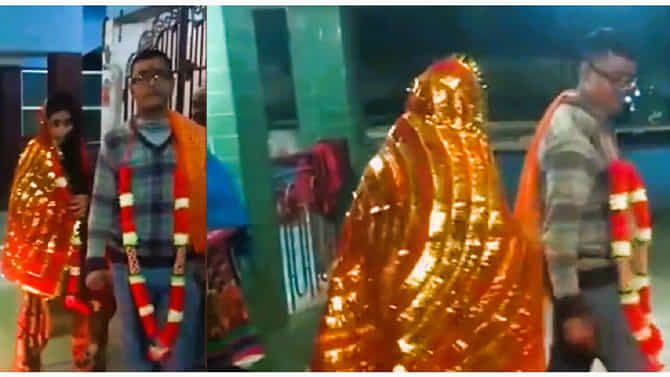 ವಿದ್ಯಾರ್ಥಿಯ ಮದುವೆಯಾದ 40 ವರ್ಷದ ಮೇಡಂ! ವೈರಲ್ ಆಯ್ತು ವಿಡಿಯೋ