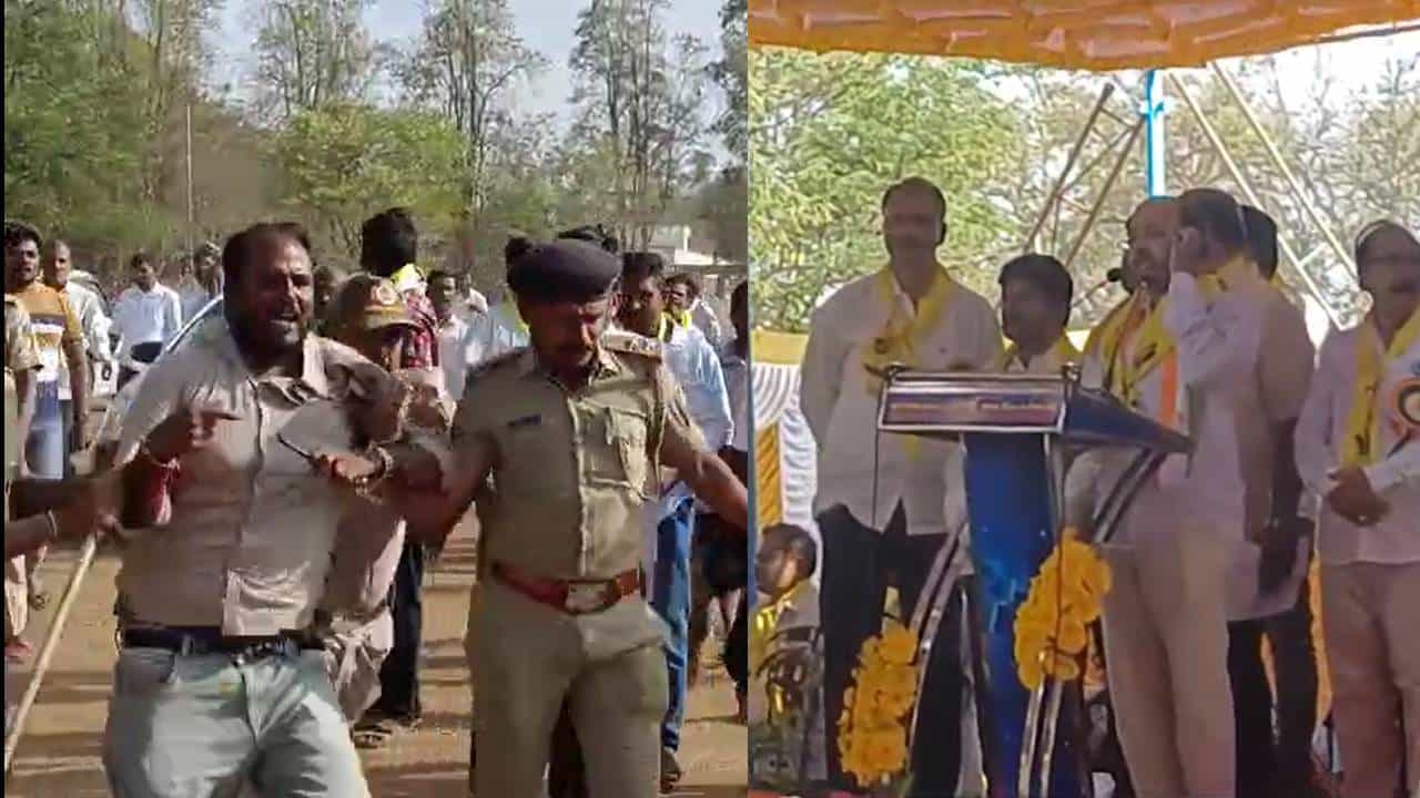 ಚಾಮರಾಜನಗರ: ಕನಕ ಜಯಂತಿ: ಯತೀಂದ್ರ ಸಿದ್ದರಾಮಯ್ಯಗೆ ಯುವಕನಿಂದ ನಿಂದನೆ, ಪರಾರಿ ಚಾಮರಾಜನಗರ: ಕನಕ ಜಯಂತಿ: ಯತೀಂದ್ರ ಸಿದ್ದರಾಮಯ್ಯಗೆ ಯುವಕನಿಂದ ನಿಂದನೆ, ಪರಾರಿ