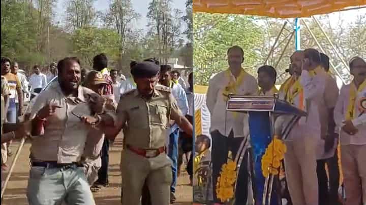 ಚಾಮರಾಜನಗರ: ಕನಕ ಜಯಂತಿ: ಯತೀಂದ್ರ ಸಿದ್ದರಾಮಯ್ಯಗೆ ಯುವಕನಿಂದ ನಿಂದನೆ, ಪರಾರಿ ಚಾಮರಾಜನಗರ: ಕನಕ ಜಯಂತಿ: ಯತೀಂದ್ರ ಸಿದ್ದರಾಮಯ್ಯಗೆ ಯುವಕನಿಂದ ನಿಂದನೆ, ಪರಾರಿ