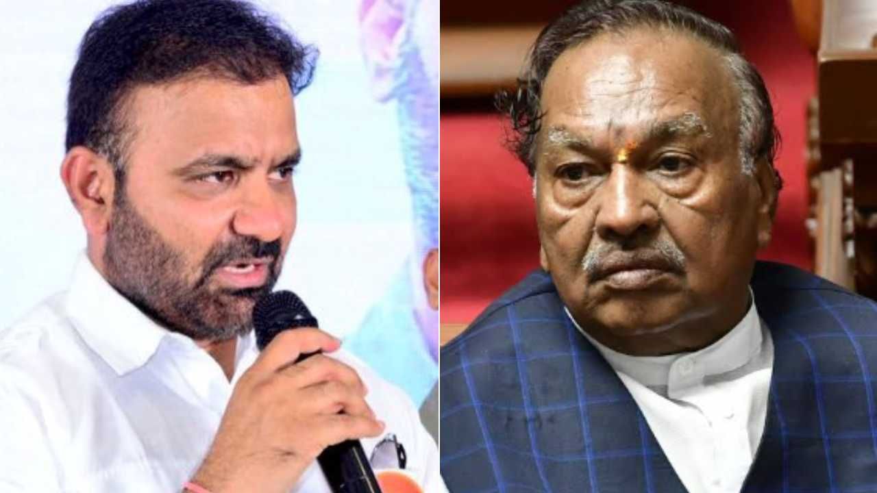 ಸುಪ್ರೀಂ ಸೂಚಿಸಿದ ಸ್ಥಳದಲ್ಲಿ ರಾಮಮಂದಿರ ಕಟ್ಟಿಲ್ಲ: ಸಂತೋಷ್ ಲಾಡ್ ಹೇಳಿಕೆಗೆ ಈಶ್ವರಪ್ಪ ತಿರುಗೇಟು ಸುಪ್ರೀಂ ಸೂಚಿಸಿದ ಸ್ಥಳದಲ್ಲಿ ರಾಮಮಂದಿರ ಕಟ್ಟಿಲ್ಲ: ಸಂತೋಷ್ ಲಾಡ್ ಹೇಳಿಕೆಗೆ ಈಶ್ವರಪ್ಪ ತಿರುಗೇಟು