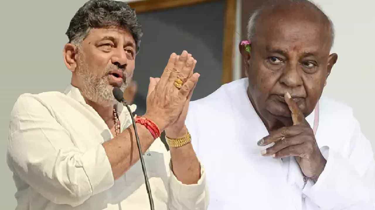 ಎಚ್ಡಿಕೆ ಕೇಸರಿ ಶಾಲು ಹಾಕಬಾರದಿತ್ತು ಎಂದ ದೇವೇಗೌಡರ ಬಗ್ಗೆ ಡಿಕೆಶಿ ಹೇಳಿದ್ದಿಷ್ಟು ಎಚ್ಡಿಕೆ ಕೇಸರಿ ಶಾಲು ಹಾಕಬಾರದಿತ್ತು ಎಂದ ದೇವೇಗೌಡರ ಬಗ್ಗೆ ಡಿಕೆಶಿ ಹೇಳಿದ್ದಿಷ್ಟು