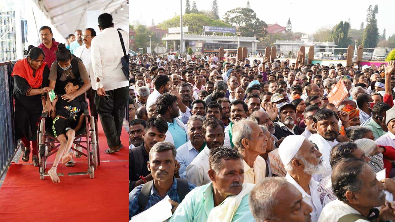 ಸಿಎಂ ಸಿದ್ದರಾಮಯ್ಯ ನೇತೃತ್ವದ ಜನಸ್ಪಂದನ ಆರಂಭ; ಖುದ್ದು ಜನರ ಬಳಿ ತೆರಳಿ ಅಹವಾಲು ಸ್ವೀಕರಿಸುತ್ತಿರುವ ಸಿಎಂ ಸಿಎಂ ಸಿದ್ದರಾಮಯ್ಯ ನೇತೃತ್ವದ ಜನಸ್ಪಂದನ ಆರಂಭ; ಖುದ್ದು ಜನರ ಬಳಿ ತೆರಳಿ ಅಹವಾಲು ಸ್ವೀಕರಿಸುತ್ತಿರುವ ಸಿಎಂ