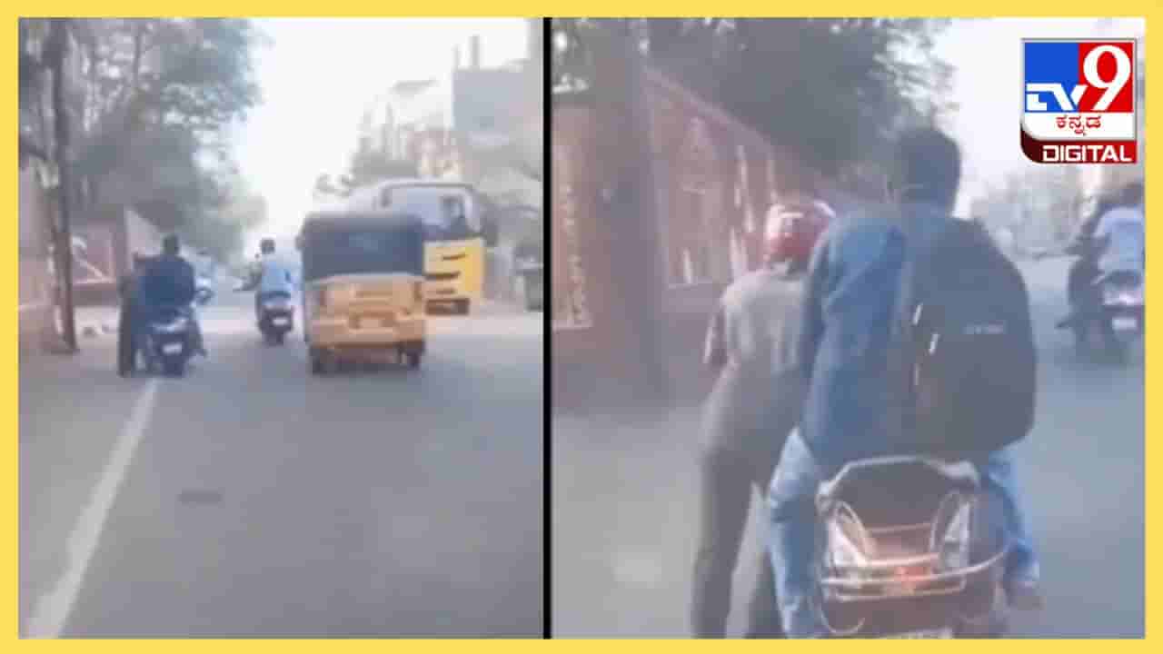 Viral Video: ಪೆಟ್ರೋಲ್ ಖಾಲಿ, ಗ್ರಾಹಕನನ್ನು ಬೈಕ್ನಲ್ಲೇ ಕೂರಿಸಿ ತಳ್ಳಿಕೊಂಡು ಹೋದ ರ್ಯಾಪಿಡೋ ಬೈಕ್ ಚಾಲಕ