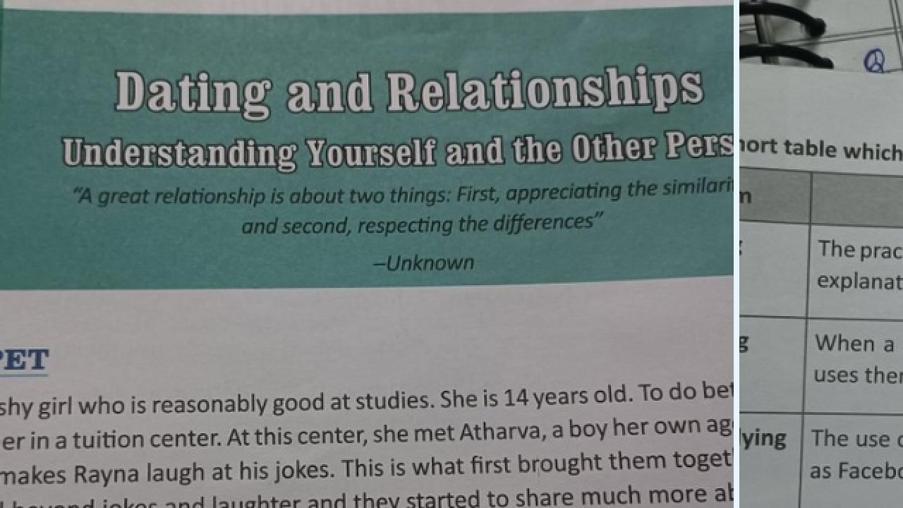 Fact Check: 9 ನೇ ತರಗತಿ ಪಠ್ಯ ಪುಸ್ತಕದಲ್ಲಿ ಡೇಟಿಂಗ್‌ & ರಿಲೇಷನ್​​​​​ಶಿಪ್​​​ ಬಗ್ಗೆ ಪಾಠ ಇರೋದು ನಿಜನಾ?