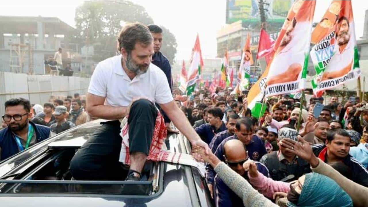 ಕಾಂಗ್ರೆಸ್ನ ಭಾರತ್ ಜೋಡೋ ನ್ಯಾಯ ಯಾತ್ರೆಗೆ 5 ದಿನಗಳ ಕಾಲ ವಿರಾಮ ಕಾಂಗ್ರೆಸ್ನ ಭಾರತ್ ಜೋಡೋ ನ್ಯಾಯ ಯಾತ್ರೆಗೆ 5 ದಿನಗಳ ಕಾಲ ವಿರಾಮ