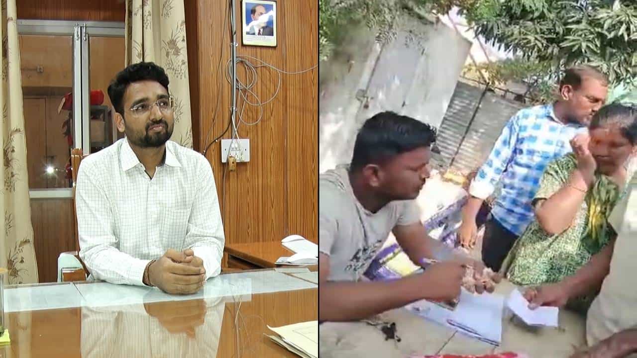 ರಾಯಚೂರಿನ ಹಟ್ಟಿ ನ್ಯಾಯ ಬೆಲೆ ಅಂಗಡಿಗಳಲ್ಲಿ ಹಣ ವಸೂಲಿ; ರೇಷನ್ ಚೀಟಿಗೆ 40 ರೂ ಫಿಕ್ಸ್, ಹಣ ಇಲ್ದಿದ್ರೆ ಅಕ್ಕಿಯಿಲ್ಲ, ಬೇಳೆ ಇಲ್ಲ! ರಾಯಚೂರಿನ ಹಟ್ಟಿ ನ್ಯಾಯ ಬೆಲೆ ಅಂಗಡಿಗಳಲ್ಲಿ ಹಣ ವಸೂಲಿ; ರೇಷನ್ ಚೀಟಿಗೆ 40 ರೂ ಫಿಕ್ಸ್, ಹಣ ಇಲ್ದಿದ್ರೆ ಅಕ್ಕಿಯಿಲ್ಲ, ಬೇಳೆ ಇಲ್ಲ!