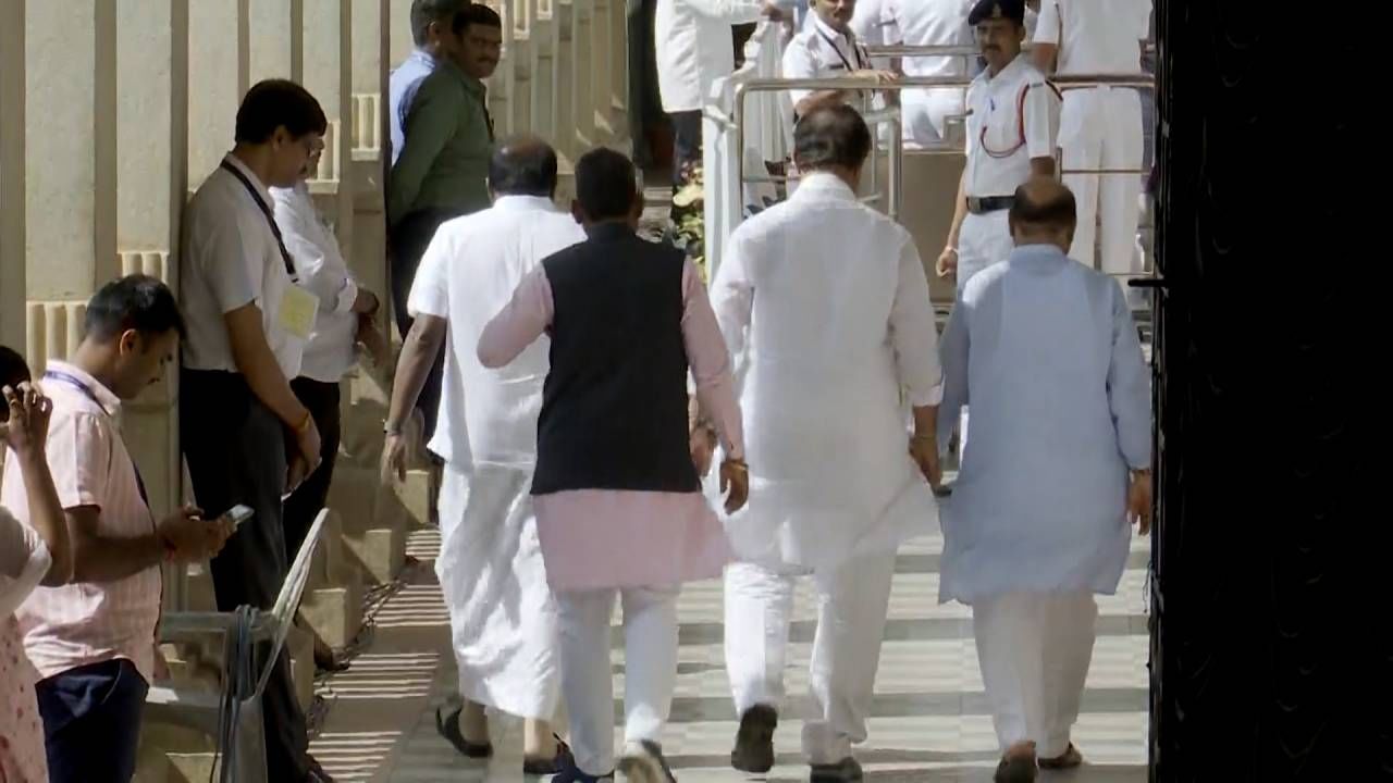 Rajya Sabha Election: Karnataka 223 MLAs cast vote in vidhana soudha here is photos