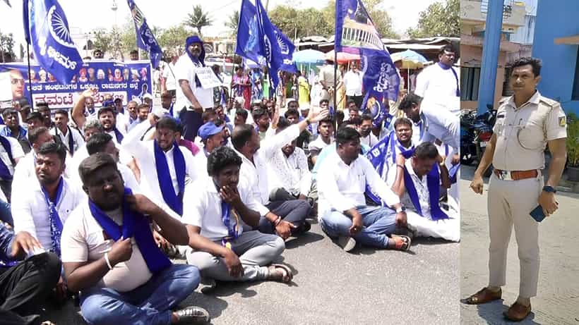 ರಾಮನಗರದಲ್ಲಿ ತಡರಾತ್ರಿವರೆಗೂ ವಕೀಲರ ಪ್ರತಿಭಟನೆ, ಐಜೂರು ಠಾಣೆ ಪಿಎಸ್ಐ ತನ್ವೀರ್ ಹುಸೇನ್ ಸಸ್ಪೆಂಡ್