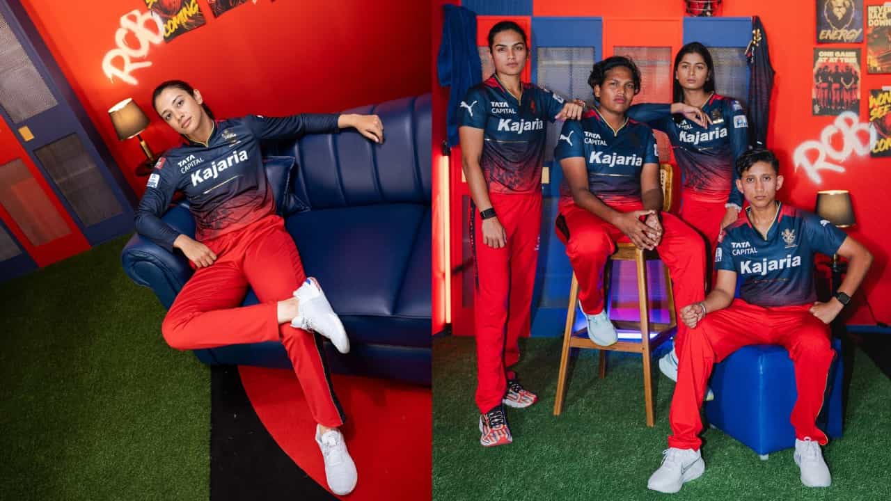 ವುಮೆನ್ಸ್ ಪ್ರೀಮಿಯರ್ ಲೀಗ್ ಸೀಸನ್-2 (WPL 2024) ಆರಂಭಕ್ಕೆ ದಿನಗಣನೆ ಶುರುವಾಗಿದೆ. ಫೆಬ್ರವರಿ 23 ರಿಂದ ಶುರುವಾಗಲಿರುವ ಮಹಿಳಾ ಟಿ20 ಲೀಗ್ಗಾಗಿ ರಾಯಲ್ ಚಾಲೆಂಜರ್ಸ್ ಬೆಂಗಳೂರು (RCB) ತಂಡವು ತನ್ನ ನೂತನ ಜೆರ್ಸಿಯನ್ನು ಅನಾವರಣಗೊಳಿಸಿದೆ.