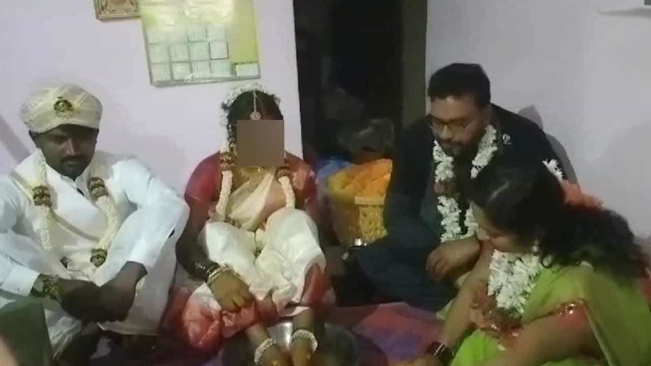 ಸರ್ಜಾಪುರ: ಪೋಷಕರಿಗೆ ಹೇಳದೆ ಬಾಲಕಿಗೆ ಬಾಲ್ಯ ವಿವಾಹ ಮಾಡಿದ ದೊಡ್ಡಪ್ಪ; ಠಾಣೆ ಮೆಟ್ಟಿಲೇರಿದ ತಾಯಿ ಸರ್ಜಾಪುರ: ಪೋಷಕರಿಗೆ ಹೇಳದೆ ಬಾಲಕಿಗೆ ಬಾಲ್ಯ ವಿವಾಹ ಮಾಡಿದ ದೊಡ್ಡಪ್ಪ; ಠಾಣೆ ಮೆಟ್ಟಿಲೇರಿದ ತಾಯಿ