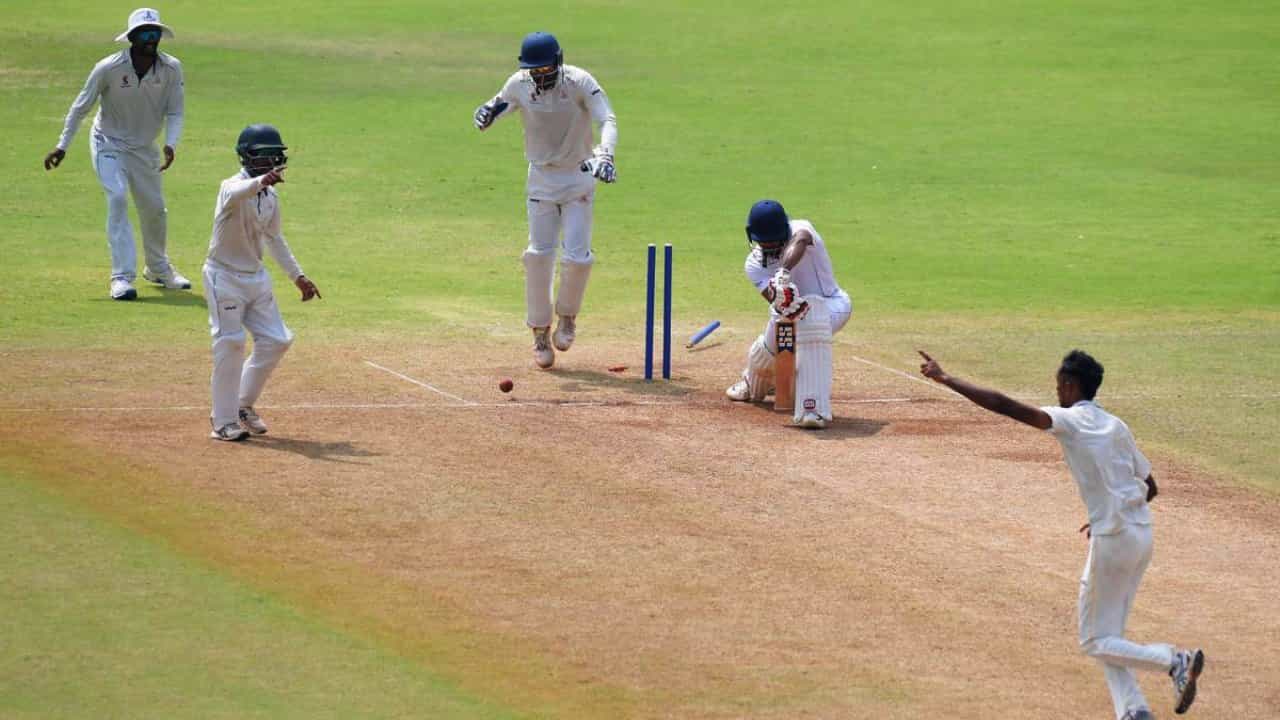 Ranji Trophy 2024: ಅತ್ಯಲ್ಪ ಮೊತ್ತಕ್ಕೆ ಕರ್ನಾಟಕ ತಂಡ ಆಲೌಟ್