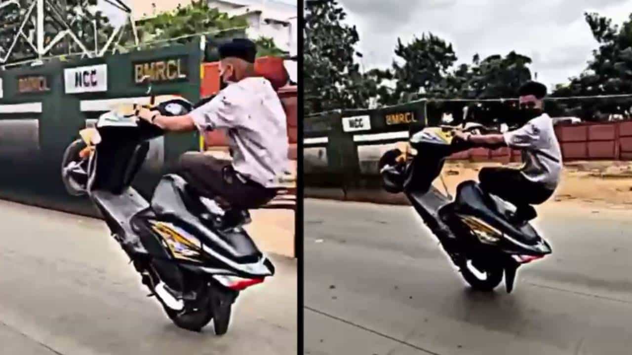 ಬೆಂಗಳೂರಿನಲ್ಲಿ ಹೆಚ್ಚಾದ ಯುವಕರ ಪುಂಡಾಟ, ಬೈಕ್ ವೀಲ್ಹಿಂಗ್ ಮಾಡುತ್ತ ಅಟ್ಟಹಾಸ ಬೆಂಗಳೂರಿನಲ್ಲಿ ಹೆಚ್ಚಾದ ಯುವಕರ ಪುಂಡಾಟ, ಬೈಕ್ ವೀಲ್ಹಿಂಗ್ ಮಾಡುತ್ತ ಅಟ್ಟಹಾಸ