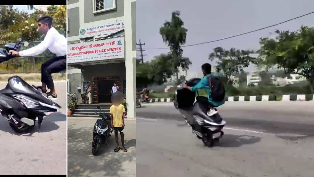 ವ್ಹೀಲಿಂಗ್ ಮಾಡುವ ಯುವಕರ ಬೆನ್ನಿಗೆ ಬಿದ್ದ ಪೊಲೀಸ್, 15 ದಿನಗಳಿಂದ ಸ್ಪೆಷಲ್ ಡ್ರೈವ್