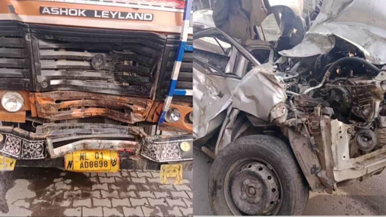 ದೆಹಲಿಯ ಬದರ್ಪುರದಲ್ಲಿ ಕಾರು ನಿಯಂತ್ರಣ ತಪ್ಪಿ ಡಿವೈಡರ್ಗೆ ಡಿಕ್ಕಿ, 3 ಮಂದಿ ಸಾವು ದೆಹಲಿಯ ಬದರ್ಪುರದಲ್ಲಿ ಕಾರು ನಿಯಂತ್ರಣ ತಪ್ಪಿ ಡಿವೈಡರ್ಗೆ ಡಿಕ್ಕಿ, 3 ಮಂದಿ ಸಾವು