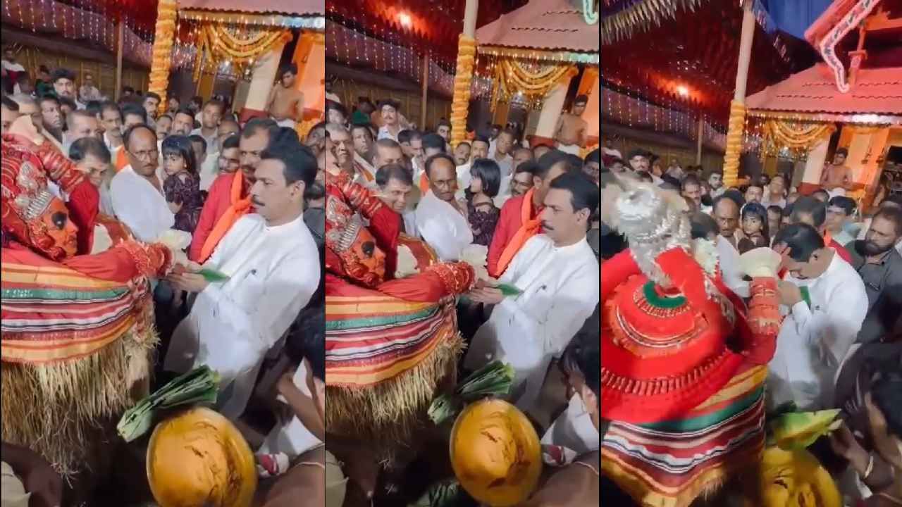 ವೈರಿಗಳು ಹೆಚ್ಚಿದ್ದಾರೆ, ಕುಗ್ಗಬೇಡ: ಕಟೀಲ್​ಗೆ ಎಚ್ಚರಿಕೆ ನೀಡಿದ್ದ ಅಜ್ಜಾವರ ವಿಷ್ಣುಮೂರ್ತಿ ದೈವ