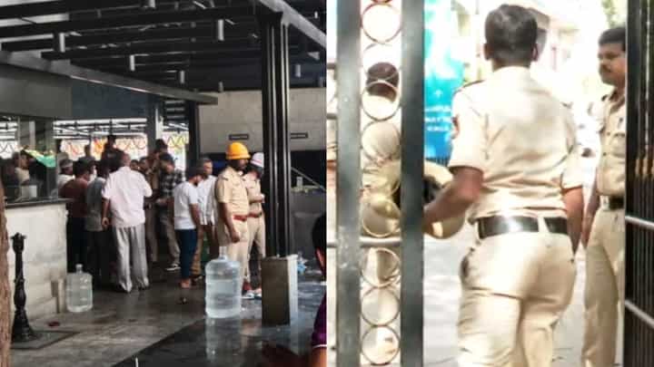 ರಾಮೇಶ್ವರಂ ಕೆಫೆಯಲ್ಲಿ ಬಾಂಬ್ ಸ್ಫೋಟ: ಖಾಕಿ ಪಡೆ ಅಲರ್ಟ್, ಚಿನ್ನಸ್ವಾಮಿ ಸ್ಟೇಡಿಯಂ ಸುತ್ತಮುತ್ತ ಬಿಗಿಭದ್ರತೆ ರಾಮೇಶ್ವರಂ ಕೆಫೆಯಲ್ಲಿ ಬಾಂಬ್ ಸ್ಫೋಟ: ಖಾಕಿ ಪಡೆ ಅಲರ್ಟ್, ಚಿನ್ನಸ್ವಾಮಿ ಸ್ಟೇಡಿಯಂ ಸುತ್ತಮುತ್ತ ಬಿಗಿಭದ್ರತೆ
