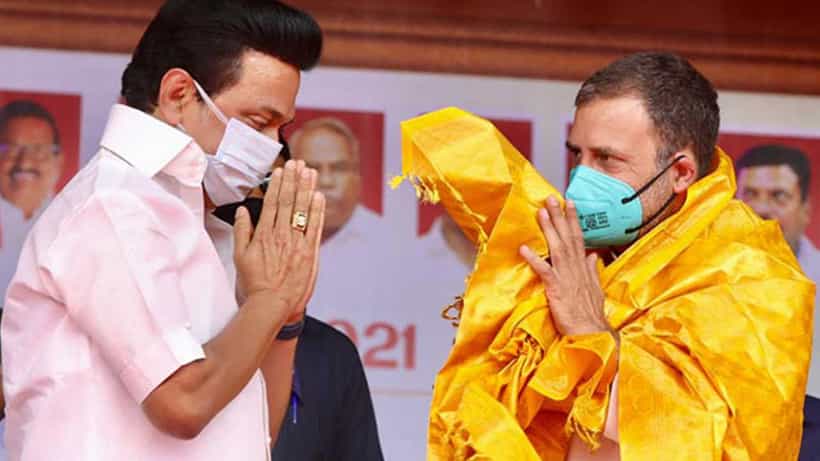 ಲೋಕಸಭಾ ಚುನಾವಣೆ: ತಮಿಳುನಾಡಿನಲ್ಲಿ ಕಾಂಗ್ರೆಸ್, ಡಿಎಂಕೆ ಮೈತ್ರಿ: 9 ಕ್ಷೇತ್ರದಲ್ಲಿ ಕಾಂಗ್ರೆಸ್ ಸ್ಪರ್ಧೆ