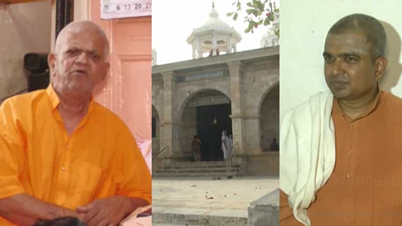 ಗದಗನ ಶಿವಾನಂದ ಮಠದ ಪೀಠಾಧಿಪತಿಗಳ ಗುದ್ದಾಟಕ್ಕೆ ತಾತ್ಕಾಲಿಕ ತೆರೆ: ಇಬ್ಬರೂ ಸ್ವಾಮಿಜಿಗಳಿಂದ ಶ್ರೀಮಠದಲ್ಲಿ ಧ್ವಜಾರೋಹಣ
