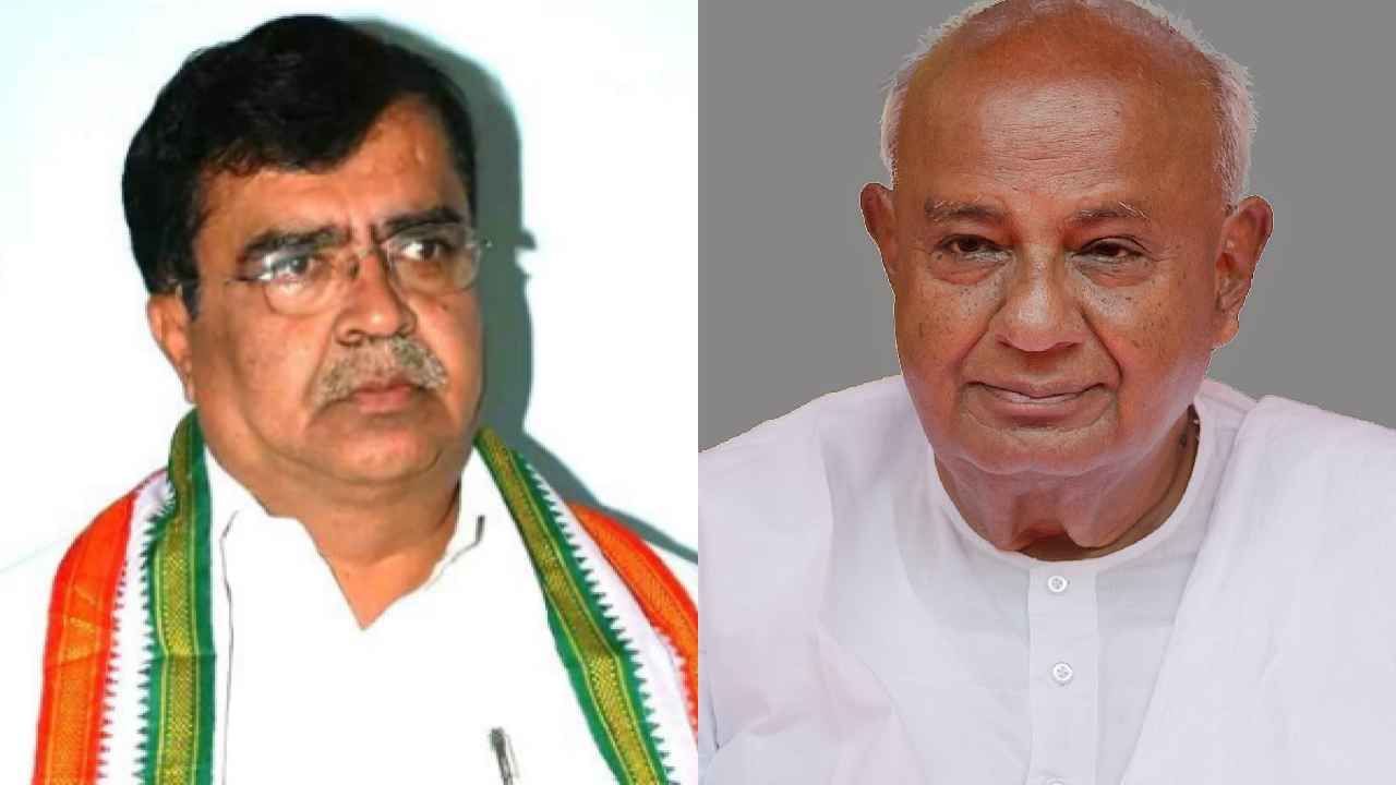 ಹಾಸನದಲ್ಲಿ ಕಾಂಗ್ರೆಸ್ ಗೆಲ್ಲಿಸದಿದ್ದರೆ ನಾನು ಯಾರಿಗೂ ಮುಖ ತೋರಿಸಲ್ಲ; ದೇವೇಗೌಡ ಕುಟುಂಬಕ್ಕೆ ರಾಜಣ್ಣ ಓಪನ್ ಚಾಲೆಂಜ್ ಹಾಸನದಲ್ಲಿ ಕಾಂಗ್ರೆಸ್ ಗೆಲ್ಲಿಸದಿದ್ದರೆ ನಾನು ಯಾರಿಗೂ ಮುಖ ತೋರಿಸಲ್ಲ; ದೇವೇಗೌಡ ಕುಟುಂಬಕ್ಕೆ ರಾಜಣ್ಣ ಓಪನ್ ಚಾಲೆಂಜ್