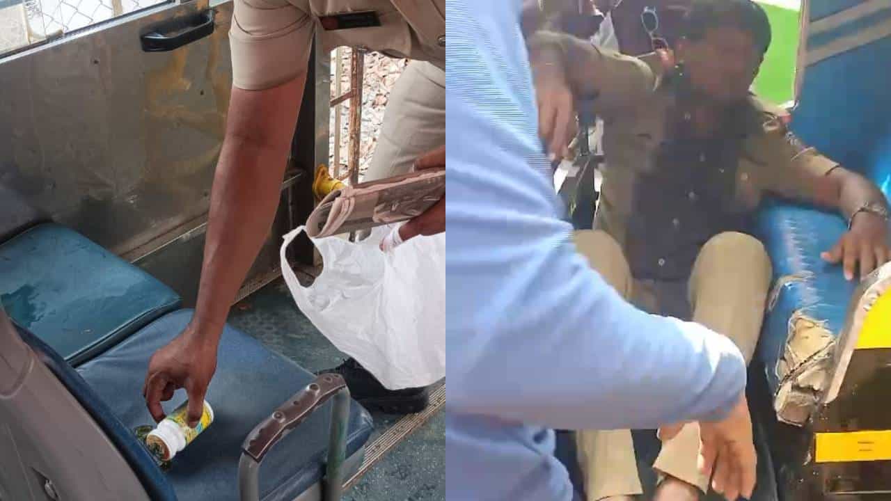 ಶಿವಮೊಗ್ಗ: ಅಧಿಕಾರಿಗಳ ಕಿರುಕುಳಕ್ಕೆ ಬೇಸತ್ತು ಆತ್ಮಹತ್ಯೆಗೆ ಯತ್ನಿಸಿದ ಕೆಎಸ್​​​ಆರ್​ಟಿಸಿ ಚಾಲಕ-ಕಂ-ನಿರ್ವಾಹಕ