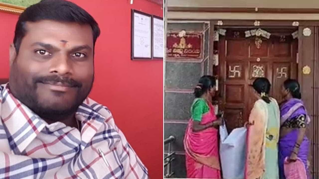 ಬಾಳು ಕೊಡುವುದಾಗಿ ನಂಬಿಸಿ ಮಹಿಳೆಯಿಂದ 10 ಲಕ್ಷ ರೂ ವಂಚನೆ ಆರೋಪ: ಕುಟುಂಬಸ್ಥರಿಂದ ಧರಣಿ ಬಾಳು ಕೊಡುವುದಾಗಿ ನಂಬಿಸಿ ಮಹಿಳೆಯಿಂದ 10 ಲಕ್ಷ ರೂ ವಂಚನೆ ಆರೋಪ: ಕುಟುಂಬಸ್ಥರಿಂದ ಧರಣಿ