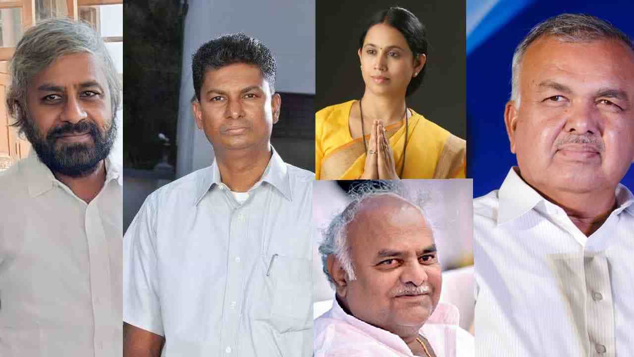 ಲೋಕಸಭಾ ಟಿಕೆಟ್ ಹಂಚಿಕೆಯಲ್ಲಿ ಕುಟುಂಬ ರಾಜಕಾರಣಕ್ಕೆ ಜೋತು ಬಿದ್ದ ಕಾಂಗ್ರೆಸ್, ಕರ್ನಾಟಕದ ಐವರು ಸಚಿವರ ಮಕ್ಕಳಿಗೆ ಟಿಕೆಟ್! ಲೋಕಸಭಾ ಟಿಕೆಟ್ ಹಂಚಿಕೆಯಲ್ಲಿ ಕುಟುಂಬ ರಾಜಕಾರಣಕ್ಕೆ ಜೋತು ಬಿದ್ದ ಕಾಂಗ್ರೆಸ್, ಕರ್ನಾಟಕದ ಐವರು ಸಚಿವರ ಮಕ್ಕಳಿಗೆ ಟಿಕೆಟ್!