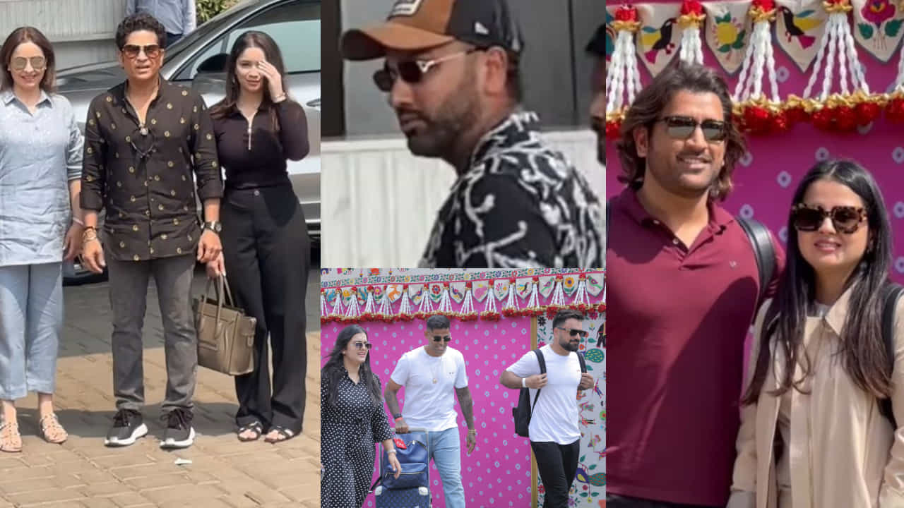 ಮುಕೇಶ್ ಅಂಬಾನಿ ಪುತ್ರನ ಪ್ರಿ ವೆಡ್ಡಿಂಗ್ ಸಂಭ್ರಮದಲ್ಲಿ ಸ್ಟಾರ್ ಕ್ರಿಕೆಟಿಗರು ಭಾಗಿ; ವಿಡಿಯೋ ನೋಡಿ ಮುಕೇಶ್ ಅಂಬಾನಿ ಪುತ್ರನ ಪ್ರಿ ವೆಡ್ಡಿಂಗ್ ಸಂಭ್ರಮದಲ್ಲಿ ಸ್ಟಾರ್ ಕ್ರಿಕೆಟಿಗರು ಭಾಗಿ; ವಿಡಿಯೋ ನೋಡಿ