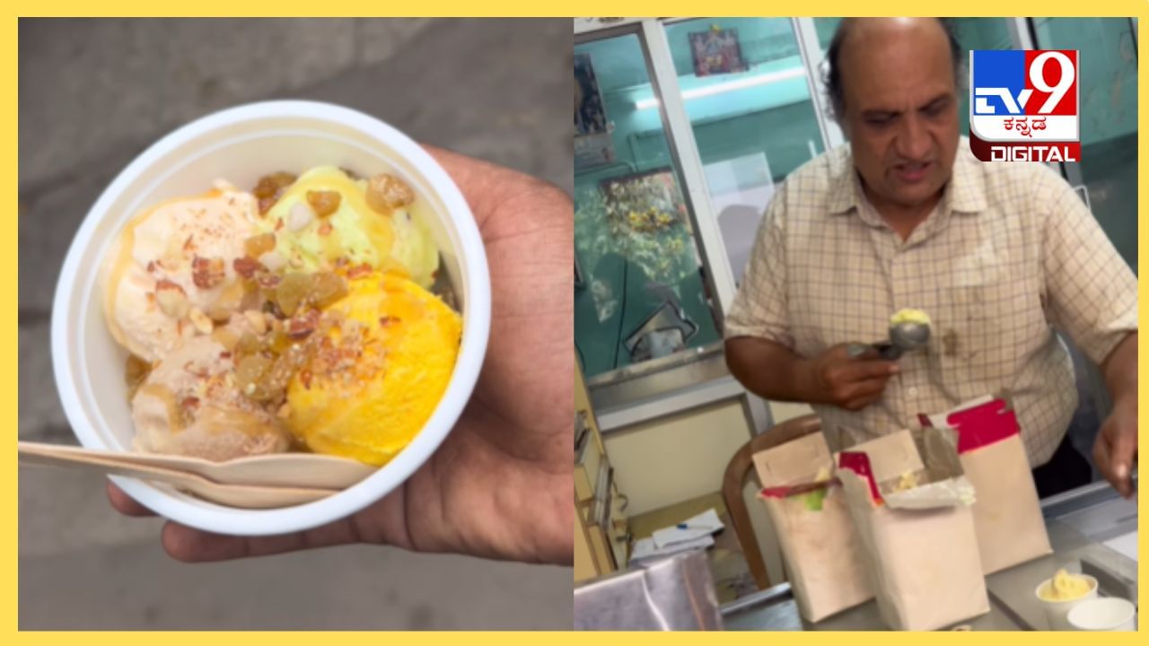 Viral Video: ಬೆಂಗಳೂರಿನಲ್ಲಿದೆ ಫೇಮಸ್ ಹೋಮ್ ಮೇಡ್ ಐಸ್ಕ್ರೀಮ್, ಇದು ಕಾಲೇಜು ಮಕ್ಕಳ ಫೇವರೇಟ್ ಸ್ಪಾಟ್