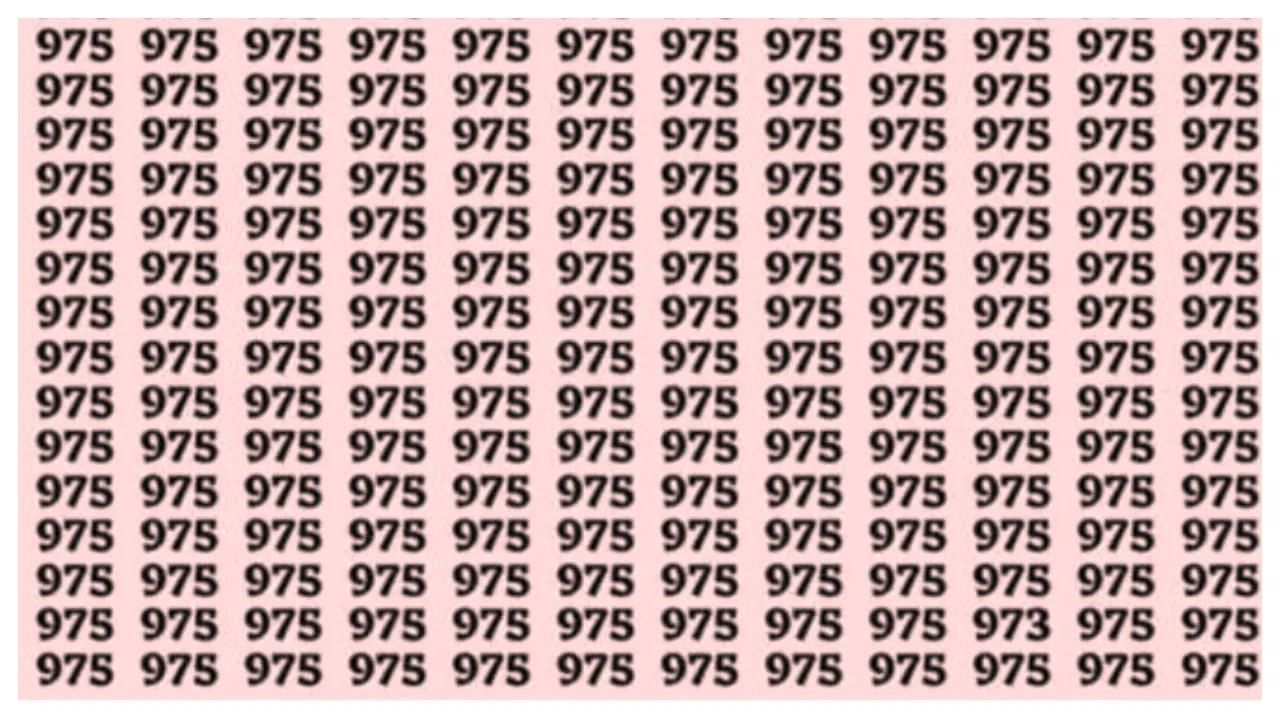 Optical Illusion: ಚಿತ್ರದಲ್ಲಿ ಸಂಖ್ಯೆ 973 ಎಲ್ಲಿದೆ ಎಂದು ನಿಮ್ಮಿಂದ ಹುಡುಕಲು ಸಾಧ್ಯವೇ? Optical Illusion: ಚಿತ್ರದಲ್ಲಿ ಸಂಖ್ಯೆ 973 ಎಲ್ಲಿದೆ ಎಂದು ನಿಮ್ಮಿಂದ ಹುಡುಕಲು ಸಾಧ್ಯವೇ?