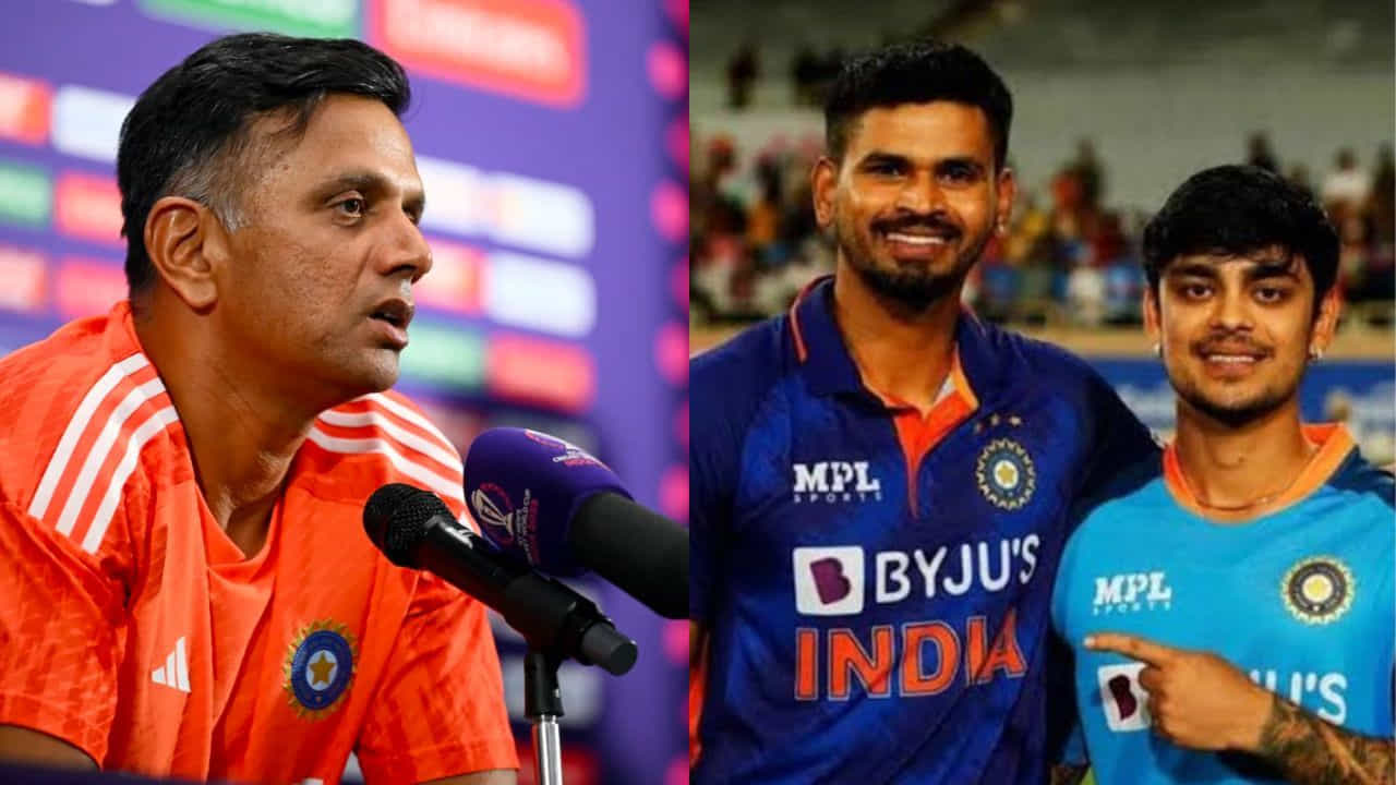 Rahul Dravid: ಕೇಂದ್ರ ಒಪ್ಪಂದದಿಂದ ಶ್ರೇಯಸ್- ಕಿಶನ್ ಔಟ್; ಮೊದಲ ಬಾರಿಗೆ ಮೌನ ಮುರಿದ ದ್ರಾವಿಡ್ Rahul Dravid: ಕೇಂದ್ರ ಒಪ್ಪಂದದಿಂದ ಶ್ರೇಯಸ್- ಕಿಶನ್ ಔಟ್; ಮೊದಲ ಬಾರಿಗೆ ಮೌನ ಮುರಿದ ದ್ರಾವಿಡ್