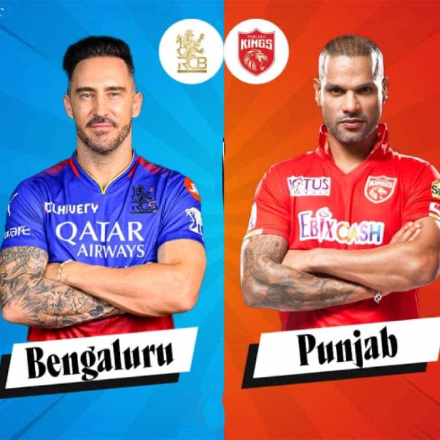 17ನೇ ಆವೃತ್ತಿಯ ಇಂಡಿಯನ್ ಪ್ರೀಮಿಯರ್ ಲೀಗ್ ಟೂರ್ನಿ ಕಿಕ್ ಹೆಚ್ಚಿಸುತ್ತಿದೆ. ಎರಡು ಡಬಲ್ ಹೆಡರ್ಗಳ ಬಳಿಕ ಇಂದು ಸೋಮವಾರ ಬೆಂಗಳೂರಿನ ಎಂ ಚಿನ್ನಸ್ವಾಮಿ ಕ್ರೀಡಾಂಗಣದಲ್ಲಿ ಐಪಿಎಲ್ 2024 ರ ಆರನೇ ಪಂದ್ಯದಲ್ಲಿ ಫಾಫ್ ಡುಪ್ಲೆಸಿಸ್ ಅವರ ಆರ್ಸಿಬಿ ತಂಡ ಶಿಖರ್ ಧವನ್ ಅವರ ಪಂಜಾಬ್ ಕಿಂಗ್ಸ್ಗೆ ಅನ್ನು ಆತಿಥ್ಯ ವಹಿಸಲಿದೆ.