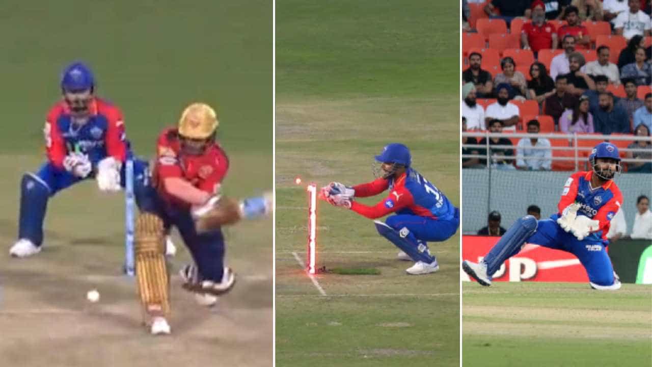 Rishabh Pant: ರಿಷಭ್ ಪಂತ್ ಮಿಂಚಿನ ಸ್ಟಂಪಿಂಗ್ಗೆ ಬೆರಗಾದ ಕ್ರಿಕೆಟ್ ಜಗತ್ತು: ರೋಚಕ ವಿಡಿಯೋ ನೋಡಿ Rishabh Pant: ರಿಷಭ್ ಪಂತ್ ಮಿಂಚಿನ ಸ್ಟಂಪಿಂಗ್ಗೆ ಬೆರಗಾದ ಕ್ರಿಕೆಟ್ ಜಗತ್ತು: ರೋಚಕ ವಿಡಿಯೋ ನೋಡಿ