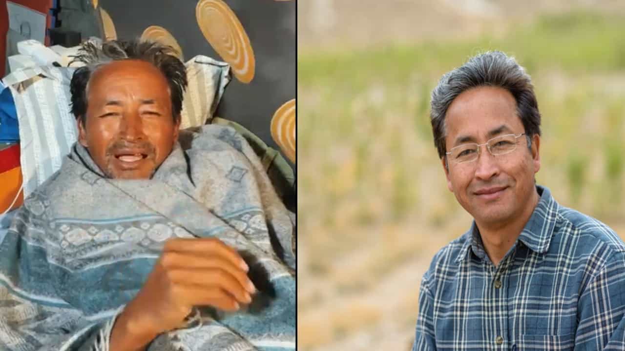 Sonam Wangchuk: ಲಡಾಖ್ನಲ್ಲಿ ಸೋನಮ್ ವಾಂಗ್ಚುಕ್ ಆಮರಣಾಂತ ಉಪವಾಸ ಕೈಗೊಂಡಿರುವುದೇತಕ್ಕೆ? Sonam Wangchuk: ಲಡಾಖ್ನಲ್ಲಿ ಸೋನಮ್ ವಾಂಗ್ಚುಕ್ ಆಮರಣಾಂತ ಉಪವಾಸ ಕೈಗೊಂಡಿರುವುದೇತಕ್ಕೆ?