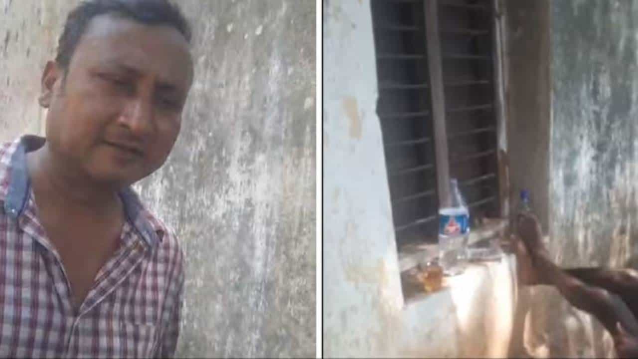 ತೆಲಂಗಾಣ: ಶಾಲಾ ಆವರಣದಲ್ಲಿ ಮದ್ಯಸೇವಿಸಿದ ಶಿಕ್ಷಕ ಅಮಾನತು ತೆಲಂಗಾಣ: ಶಾಲಾ ಆವರಣದಲ್ಲಿ ಮದ್ಯಸೇವಿಸಿದ ಶಿಕ್ಷಕ ಅಮಾನತು