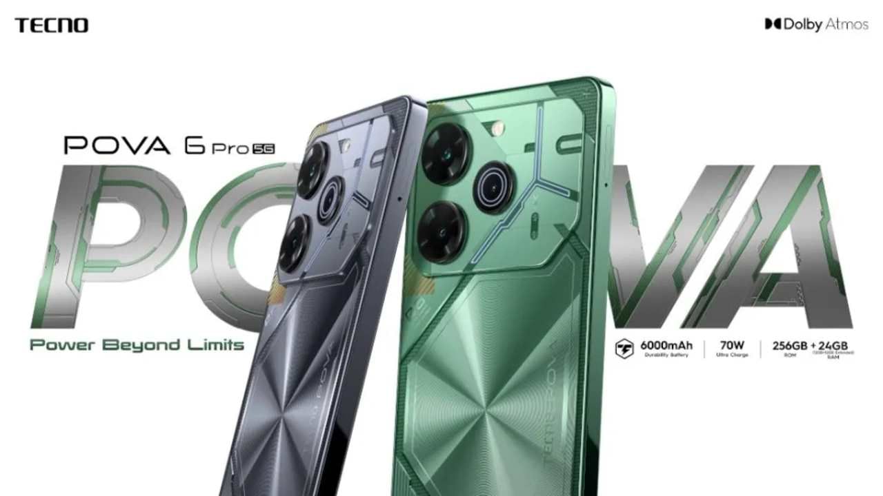 Tecno POVA 6 Pro: 6,000mAh ಬ್ಯಾಟರಿ, 70W ಫಾಸ್ಟ್ ಚಾರ್ಜರ್: ಮಾ. 29ಕ್ಕೆ ಅಪ್ಪಳಿಸಲಿದೆ ಹೊಸ ಬಜೆಟ್ ಫೋನ್ Tecno POVA 6 Pro: 6,000mAh ಬ್ಯಾಟರಿ, 70W ಫಾಸ್ಟ್ ಚಾರ್ಜರ್: ಮಾ. 29ಕ್ಕೆ ಅಪ್ಪಳಿಸಲಿದೆ ಹೊಸ ಬಜೆಟ್ ಫೋನ್