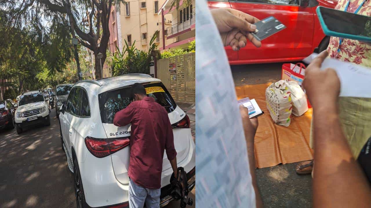 ಕಾರಿನಲ್ಲಿ ಸಿಕ್ತು ಕಂತೆ ಕಂತೆ ನೋಟು; ಹಣ ಎಣಿಸುವ ಮಷಿನ್ ತಂದ IT ಸಿಬ್ಬಂದಿ ಕಾರಿನಲ್ಲಿ ಸಿಕ್ತು ಕಂತೆ ಕಂತೆ ನೋಟು; ಹಣ ಎಣಿಸುವ ಮಷಿನ್ ತಂದ IT ಸಿಬ್ಬಂದಿ