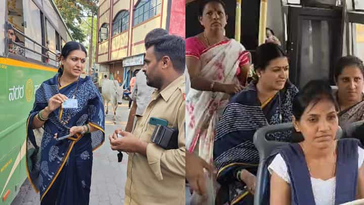 ಆಧಾರ್ ಕಾರ್ಡ್ ತೋರಿಸಿ ದಾವಣಗೆರೆ ಸಿಟಿ ಬಸ್ನಲ್ಲಿ ಪ್ರಯಾಣಿಸಿದ ಕಾಂಗ್ರೆಸ್ ಅಭ್ಯರ್ಥಿ ಆಧಾರ್ ಕಾರ್ಡ್ ತೋರಿಸಿ ದಾವಣಗೆರೆ ಸಿಟಿ ಬಸ್ನಲ್ಲಿ ಪ್ರಯಾಣಿಸಿದ ಕಾಂಗ್ರೆಸ್ ಅಭ್ಯರ್ಥಿ