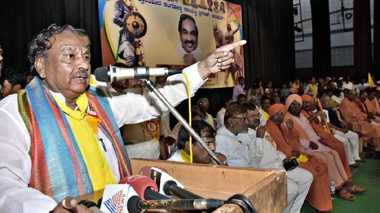 ಮತ್ತೆ ರಾಯಣ್ಣ ಬ್ರಿಗೇಡ್ ಆರಂಭಿಸುವ ಸುಳಿವು ನೀಡಿದ ಈಶ್ವರಪ್ಪ