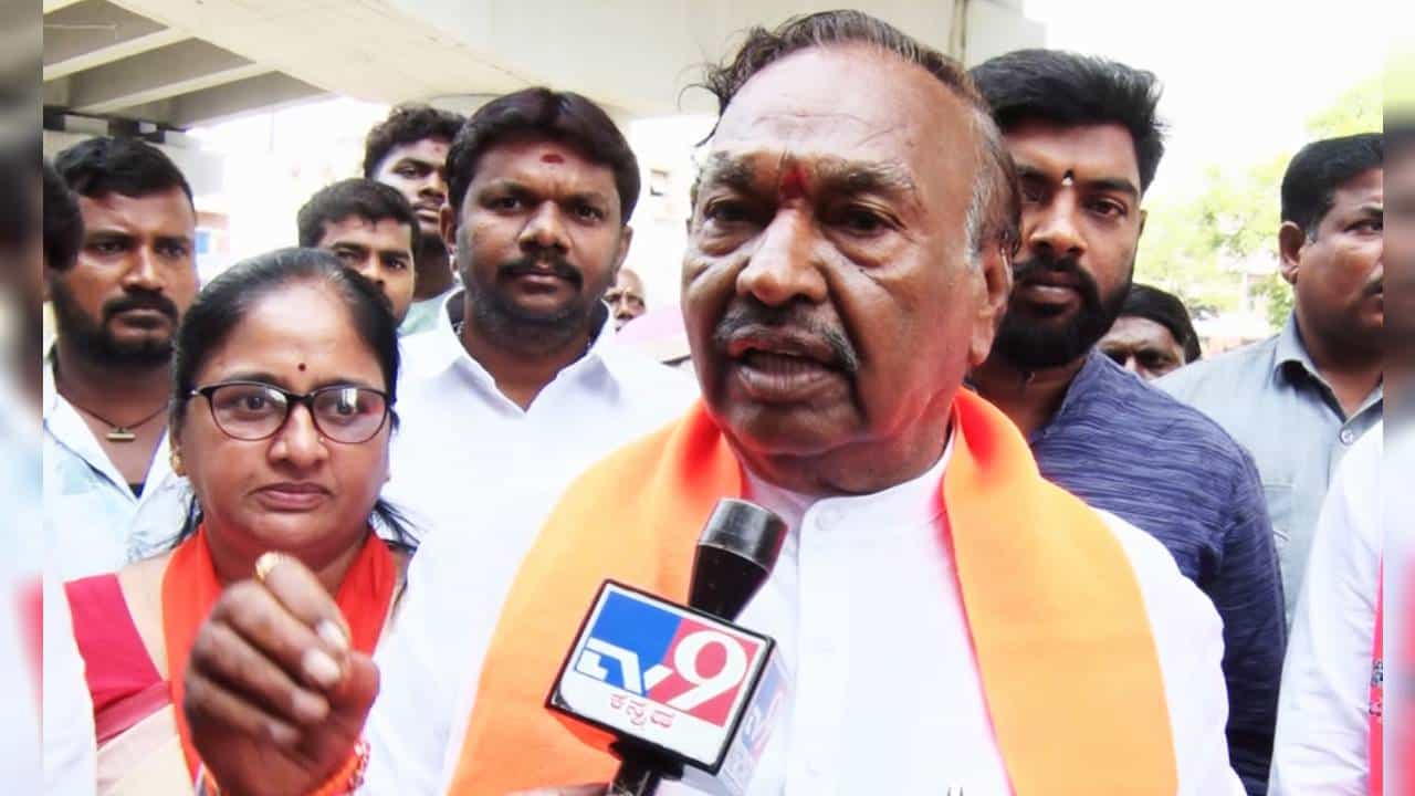 ಬಿಎಸ್​ವೈ ಪುತ್ರನ ವಿರುದ್ಧ ಈಶ್ವರಪ್ಪ ಸ್ಪರ್ಧೆ; ಕುತೂಹಲ ಮೂಡಿಸಿದ ಶಿವಮೊಗ್ಗ ಲೋಕಸಭಾ ಕ್ಷೇತ್ರ